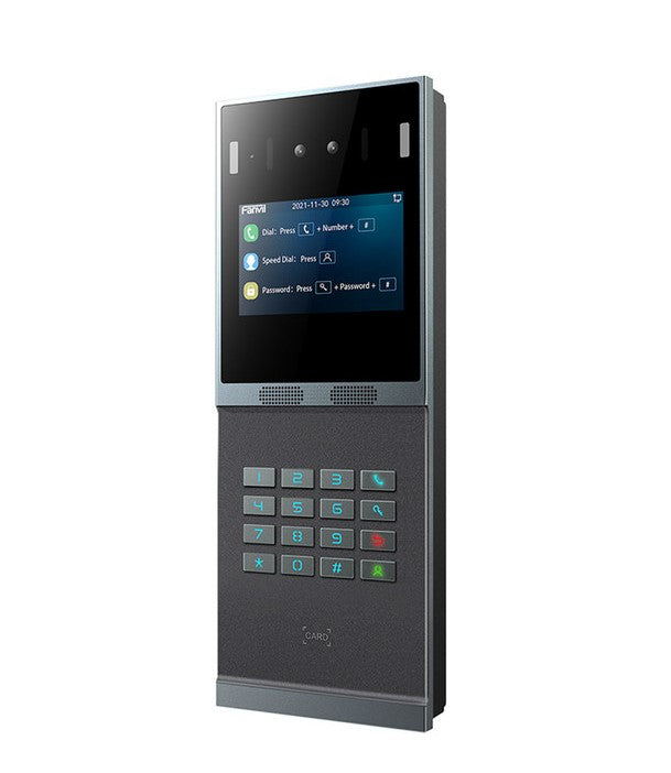 Fanvil I66 Outdoor Video Door Phone,Face Recognition Door Phone, Audio/Video Intercom,4-inch IPS Color Screen 12 Numeric Keys+4 Function Keys Fanvil I66 Outdoor Video Door Phone,Face Recognition Door Phone, Audio/Video Intercom,4-inch IPS Color Screen 12 Numeric Keys+4 Function Keys